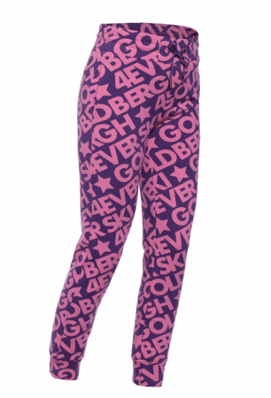Tepláky Goldbergh Struck Pant Forever Purple Ski