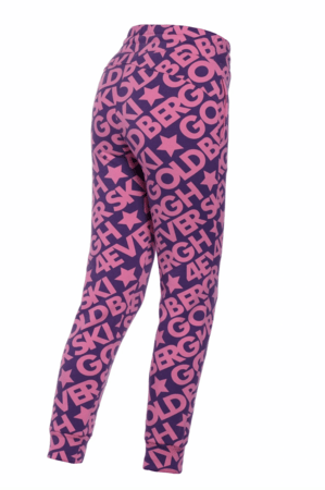 Tepláky Goldbergh Struck Pant Forever Purple Ski
