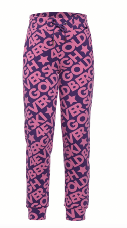 Tepláky Goldbergh Struck Pant Forever Purple Ski