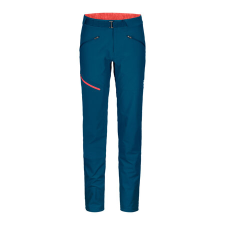 Dámske nohavice Ortovox W's Brenta Pants Petrol Blue