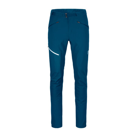 Pánske nohavice Ortovox Brenta Pants Petrol Blue