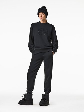 Tepláky Goldbergh Bright Sweatpant Black Tepláky Goldbergh Bright Sweatpant Black