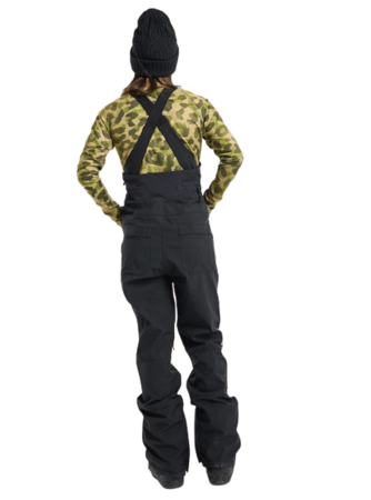 Nohavice Burton Avalon Stretch 2L Softshell Bib True Black