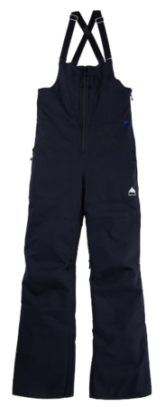 Nohavice Burton Reserve Stretch 2L Bib True Black