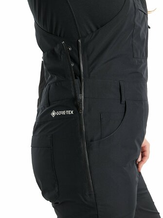 Zimné nohavice Burton Women's Avalon GORE-TEX 2L Bib Pants Black