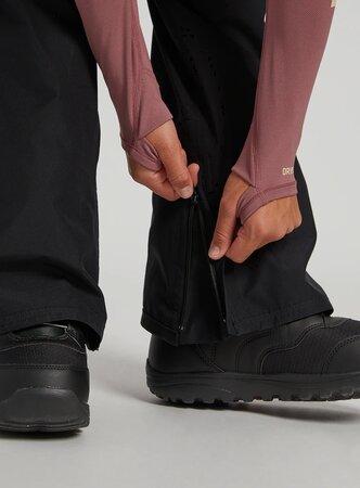 Dámske nohavice Burton Avalon Bib Pant True Black