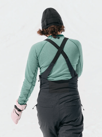 Nohavice Burton Reserve Stretch 2L Bib True Black