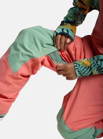 Zimné nohavice Burton Skylar 2L Bib Pants Peach Echo