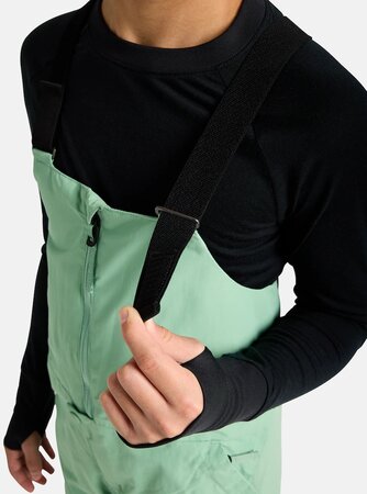 Zimné nohavice Burton Skylar 2L Bib Pants Soft Sage