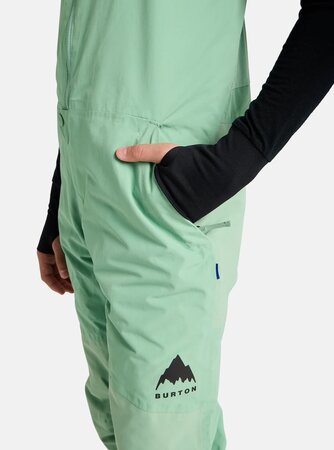 Zimné nohavice Burton Skylar 2L Bib Pants Soft Sage