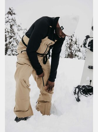 Zimné nohavice Burton [ak] Freebird GORE‑TEX 3L Stretch Bib Pant Kelp