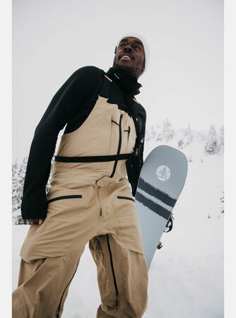 Zimné nohavice Burton [ak] Freebird GORE‑TEX 3L Stretch Bib Pant Kelp