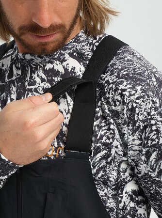 Zimné nohavice Burton [ak] Freebird GORE‑TEX 3L Stretch Bib Pant True Black