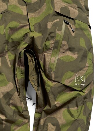 Zimné nohavice Burton Men's [ak] Cyclic GORE-TEX 2L Bib Pants Keel Camo