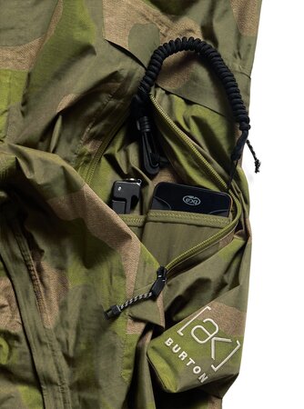 Zimné nohavice Burton Men's [ak] Cyclic GORE-TEX 2L Bib Pants Keel Camo