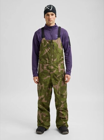 Zimné nohavice Burton Men's [ak] Cyclic GORE-TEX 2L Bib Pants Keel Camo