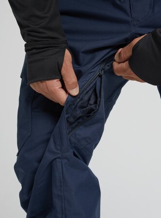 Pánske nohavice Burton Cargo Pant Regular Fit Dress Blue