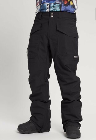 Pánske nohavice Burton Southside Pant Regular Fit True Black