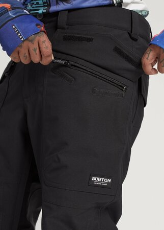 Pánske nohavice Burton Southside Pant Regular Fit True Black