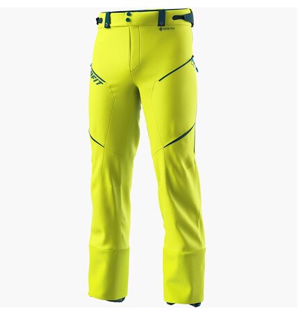 Pánske nohavice Dynafit Radical Gore-Tex Lime Punch