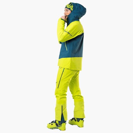 Pánske nohavice Dynafit Radical Gore-Tex Lime Punch