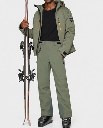 Lyžiarske nohavice EA7 Emporio Armani Ski Rider Thyme