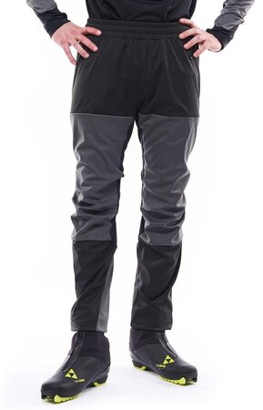 Zimné nohavice Fischer Asarna Softshell Black/Anthracite