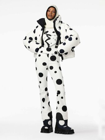 Lyžiarske nohavice Goldbergh Ballon Ski Pants Dot Cream