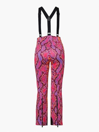 Lyžiarske nohavice Goldbergh Elena Ski Pants Snake Pink