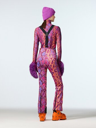 Lyžiarske nohavice Goldbergh Elena Ski Pants Snake Pink