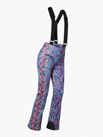 Lyžiarske nohavice Goldbergh Elena Ski Pants Snake Turchese