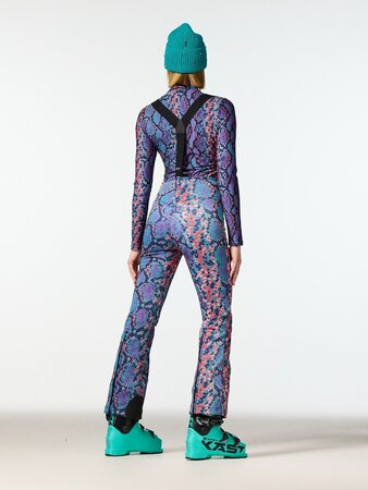 Lyžiarske nohavice Goldbergh Elena Ski Pants Snake Turchese