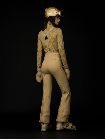 Nohavice Goldbergh Fuego Ski Pants Caramello