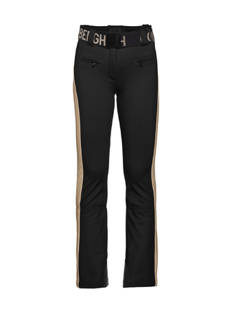 Nohavice Goldbergh Runner Ski Pants Black/Latte