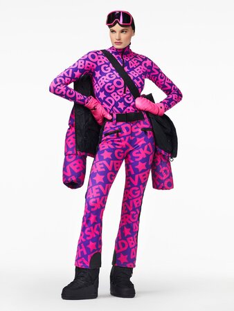 Lyžiarske nohavice Goldbergh Skistar Ski Pants Forever Purple Ski