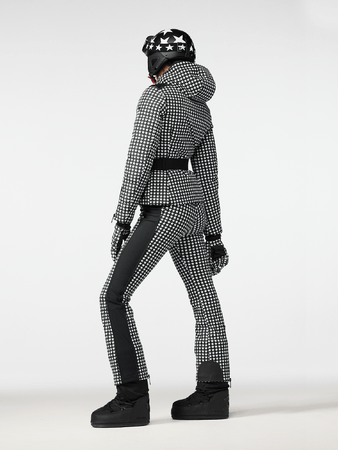 Lyžiarske nohavice Goldbergh Starski Ski Pants Black/White Lyžiarske nohavice Goldbergh Starski Ski Pants Black/White