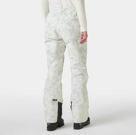 Lyžiarske nohavice Helly Hansen W Legendary Insulated Pant Cream New Nordic AOP