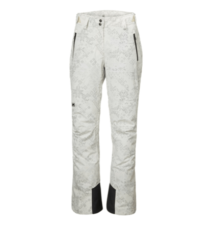 Lyžiarske nohavice Helly Hansen W Legendary Insulated Pant Cream New Nordic AOP
