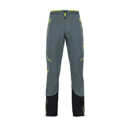 Pánske nohavice Karpos Alagna Plus Evo Pant Dark Slate/Lime Green