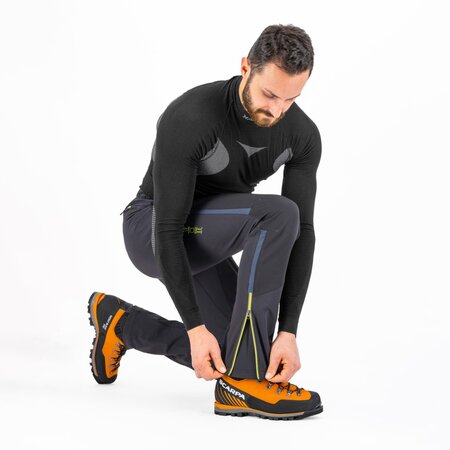 Zimné nohavice Karpos Cevedale Evo Black/Lime Green