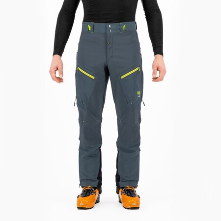 Zimné nohavice Karpos Marmolada Dark slate/Lime Green
