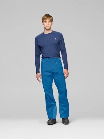 Lyžiarske nohavice Norrona lofoten GORE-TEX Pants Dark Blue