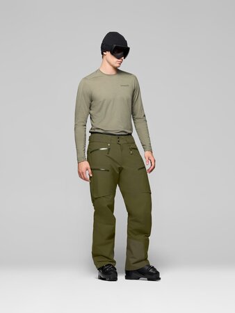 Lyžiarske nohavice Norrona lofoten GORE-TEX thermo⁶⁰ Pants Caviar Black