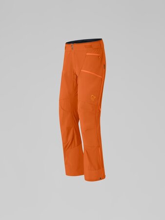Zimné nohavice Norrona lyngen flex¹ light Pants Gold Flame