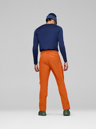 Zimné nohavice Norrona lyngen flex¹ light Pants Gold Flame