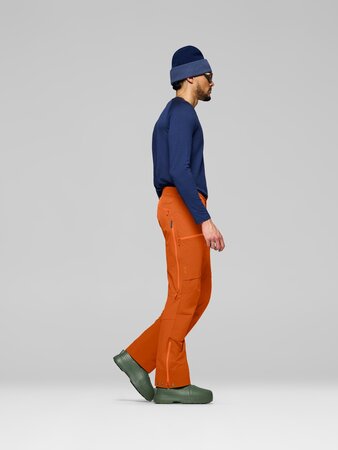 Zimné nohavice Norrona lyngen flex¹ light Pants Gold Flame