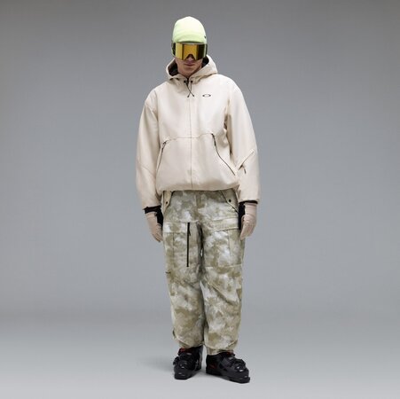 Lyžiarske nohavice Oakley Bravo Cargo Shell Pant Off-Slope Camo Pebble