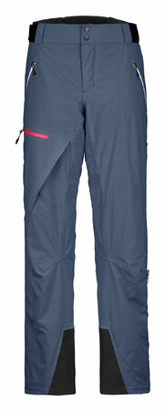 Nohavice Ortovox W Black Andermatt Pants Night Blue