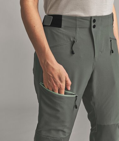 Zimné nohavice Ortovox Ortler Softshell Pants W Dark Sage