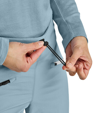 Nohavice Ortovox Punta Berrino Pants W Glacier Grey Regular